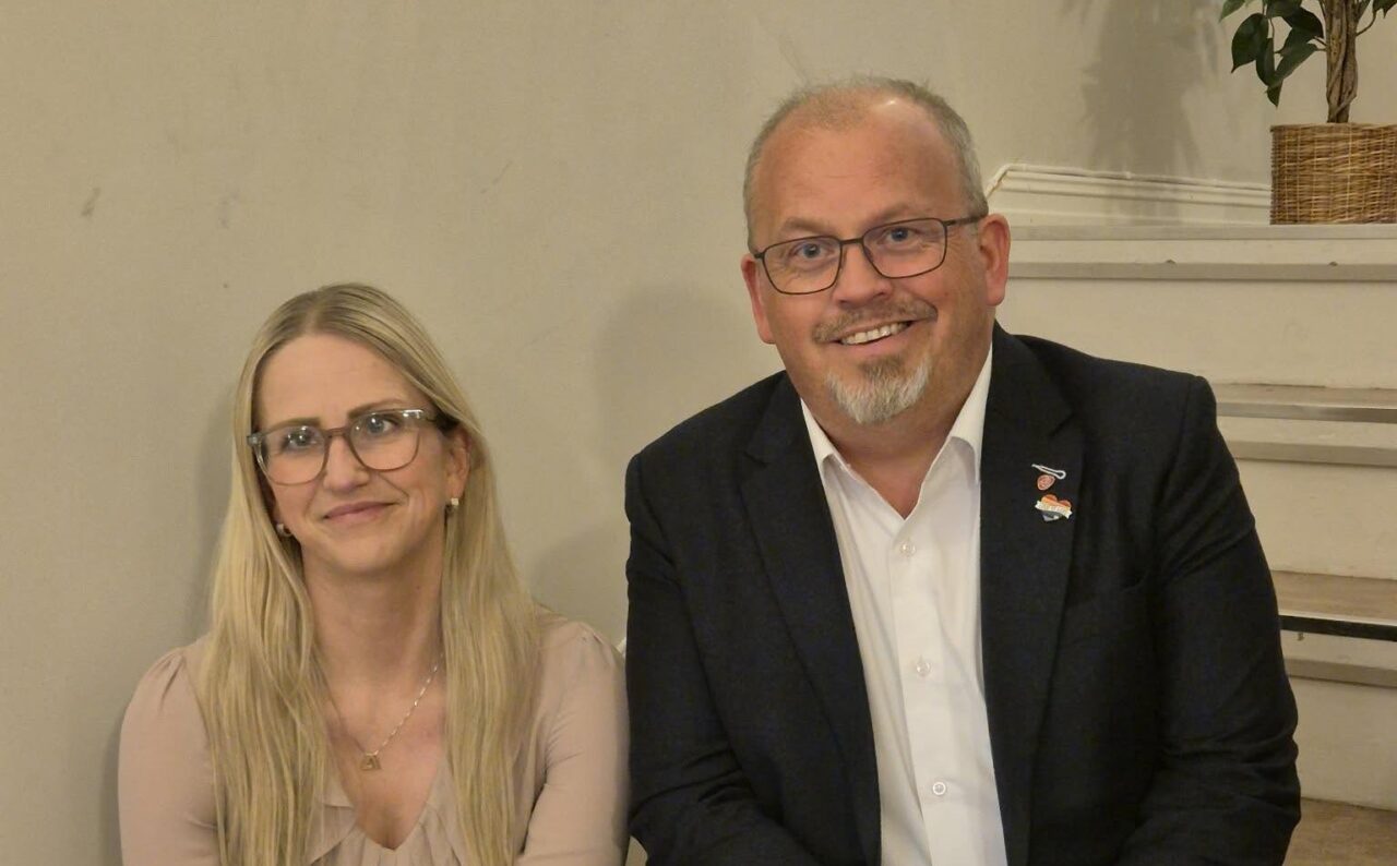 Kathrine Haatvedt og Bjørn Næset